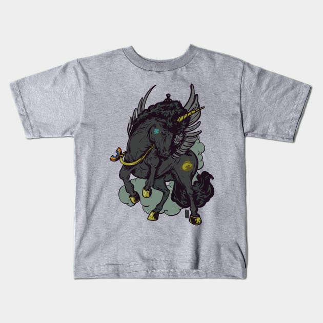 Black Magic Kids T-Shirt by Thomcat23